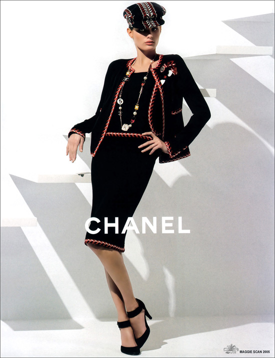 Bellezas de publicidad de Chanel 9