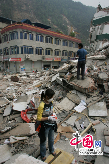 Al fondo de rescate por terremoto en Beichuan