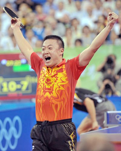 CHINA GANA EL ORO POR EQUIPOS MASCULINO DE TENIS DE MESA3