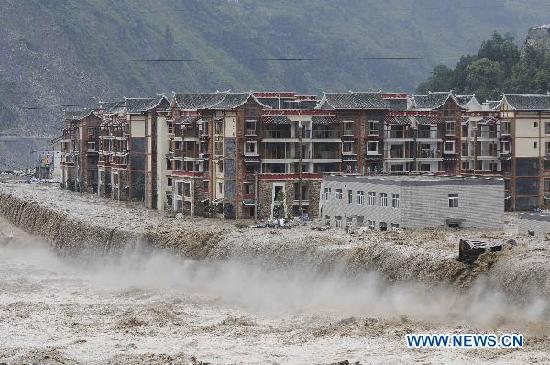 inundaciones corrimientos tierras Wenchuan suroeste  China 2