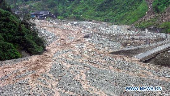 inundaciones corrimientos tierras Wenchuan suroeste  China 54