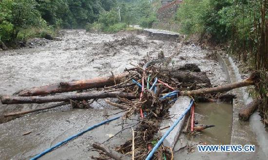 inundaciones corrimientos tierras Wenchuan suroeste  China 6