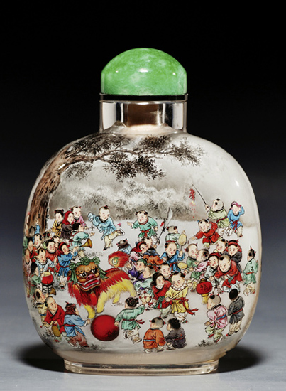 botella rapé artesanía tradicional chino 6