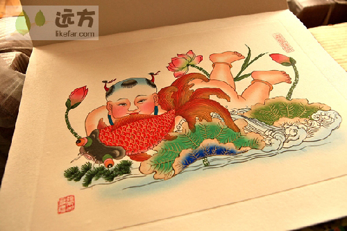 Año Nuevo Chino Yangliuqing pintura 5