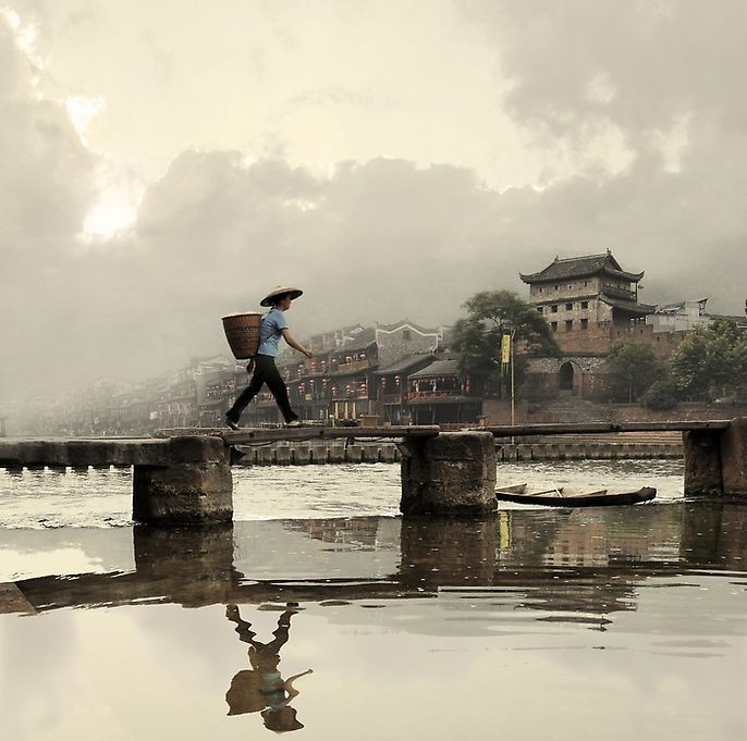 China en fotos hermosas por los fotógrafos americanos