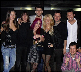 Piqué y Shakira celebraron juntos sus cumpleaños