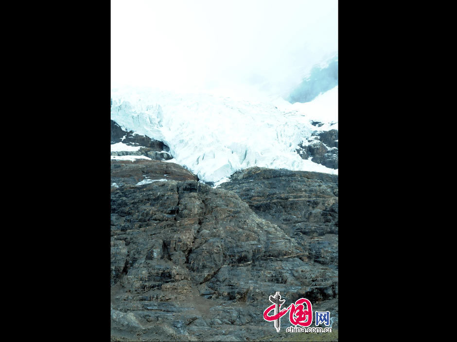 Belleza del Glaciar Karola del Tíbet 6