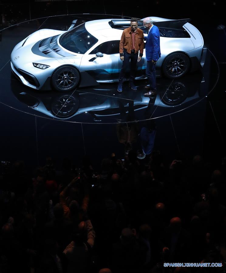 Mercedes AMG Project One en vísperas de la inauguración del Salón Internacional de Automóvil