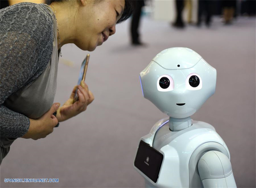 Beijing: Robots en exposición en semana nacional de innovación y emprendimiento de masas 2017
