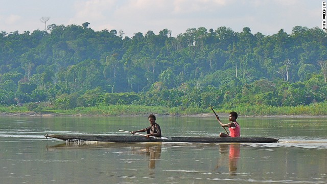 4. Río Sepik, pasa por Papua Nueva Guinea e Indonesia