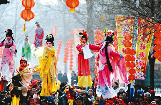 Enciclopedia de la cultura china: Feria de Templo 庙会2