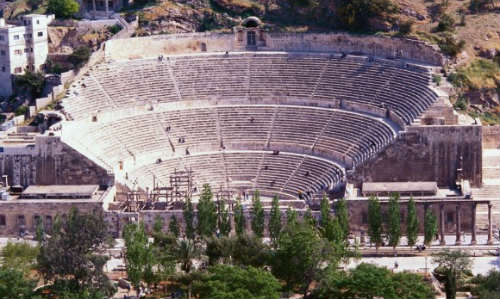 Teatro romano de Amman. 