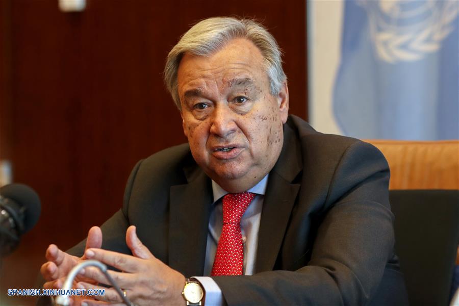 UN-SECRETARY GENERAL-CHINA-AFRICA COOPERATION-INTERVIEW