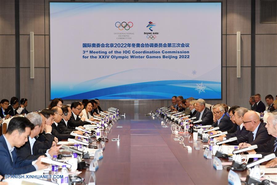 CHINA-BEIJING-JUEGOS OLIMPICOS DE INVIERNO 2022-COI-COMISION DE COORDINACION