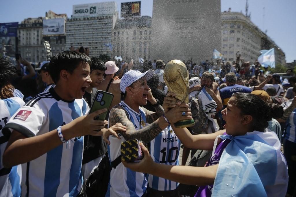 Argentina ganó su tercera copa del mundo.