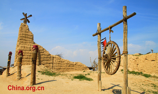 Zhenbeipu West Studio, one of the 'Top 10 Ningxia attractions' by China.org.cn.