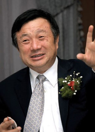 Ren Zhengfei,one of the &apos;Top 15 most influential businessmen in China&apos; by China.org.cn.