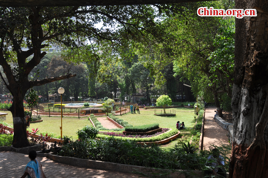 Kamala Nehru Park is a park in India covering an area of 4,000 square feet. Located at the top of Mumbai's Malabar Hill, it is named after Kamala Nehru, the wife of India's first Prime Minister Jawaharlal Nehru. 