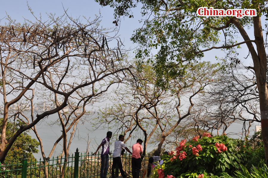 Kamala Nehru Park is a park in India covering an area of 4,000 square feet. Located at the top of Mumbai's Malabar Hill, it is named after Kamala Nehru, the wife of India's first Prime Minister Jawaharlal Nehru. 