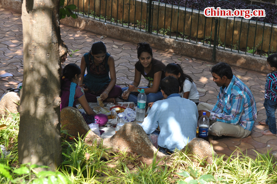 Kamala Nehru Park is a park in India covering an area of 4,000 square feet. Located at the top of Mumbai's Malabar Hill, it is named after Kamala Nehru, the wife of India's first Prime Minister Jawaharlal Nehru. 