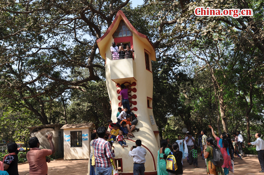 Kamala Nehru Park is a park in India covering an area of 4,000 square feet. Located at the top of Mumbai's Malabar Hill, it is named after Kamala Nehru, the wife of India's first Prime Minister Jawaharlal Nehru. 