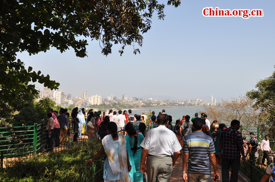 Kamala Nehru Park is a park in India covering an area of 4,000 square feet. Located at the top of Mumbai's Malabar Hill, it is named after Kamala Nehru, the wife of India's first Prime Minister Jawaharlal Nehru. 