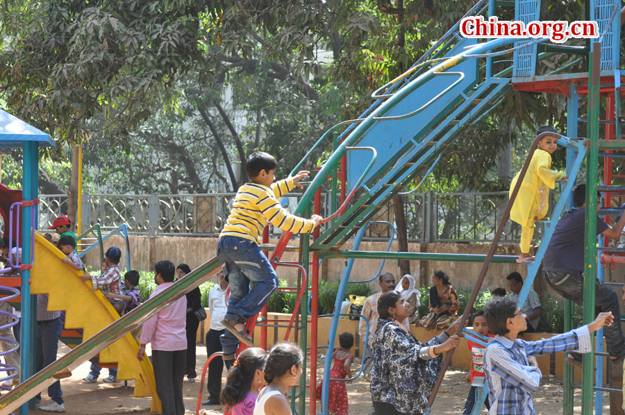 Kamala Nehru Park is a park in India covering an area of 4,000 square feet. Located at the top of Mumbai's Malabar Hill, it is named after Kamala Nehru, the wife of India's first Prime Minister Jawaharlal Nehru. 