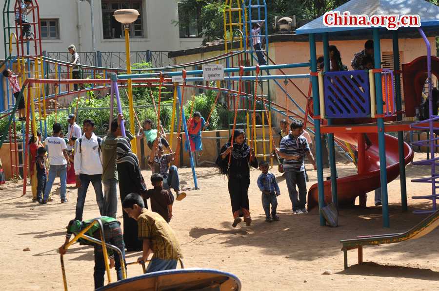 Kamala Nehru Park is a park in India covering an area of 4,000 square feet. Located at the top of Mumbai's Malabar Hill, it is named after Kamala Nehru, the wife of India's first Prime Minister Jawaharlal Nehru. 