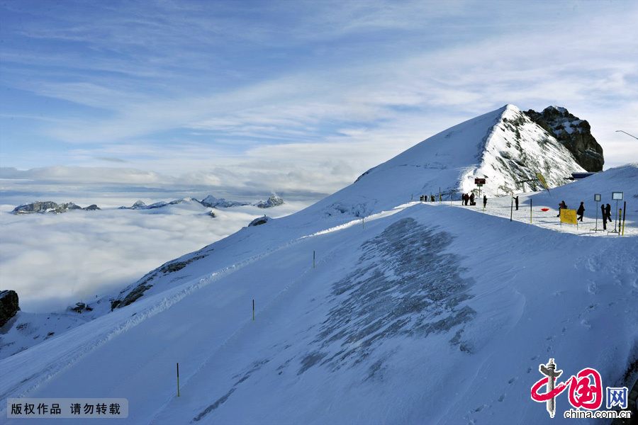 Stunning view of the Alps