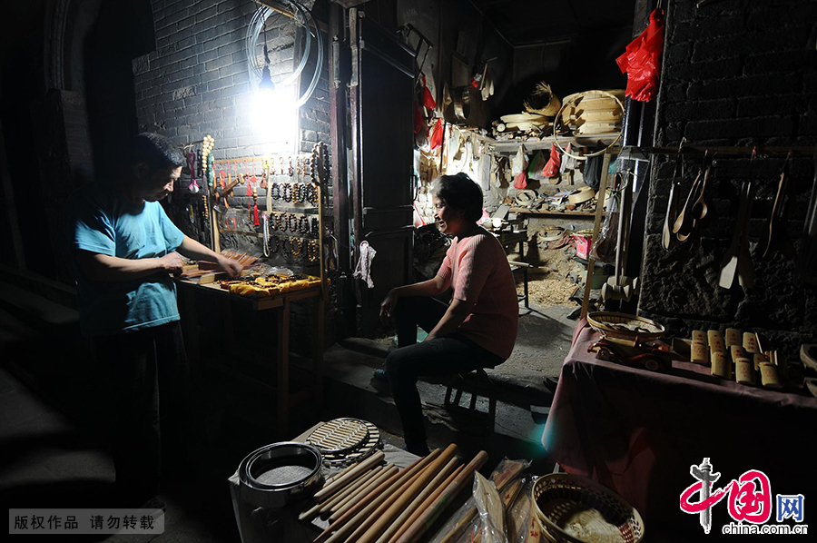 Zhoucun Old Town, under the administration of Zibo City of Shandong Province, holds the reputation as the 'birthplace of Shandong commerce.'