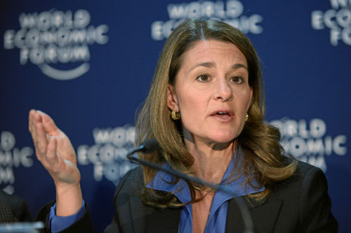 Melinda Gates, one of the 'Top 10 most powerful women in the world' by China.org.cn.