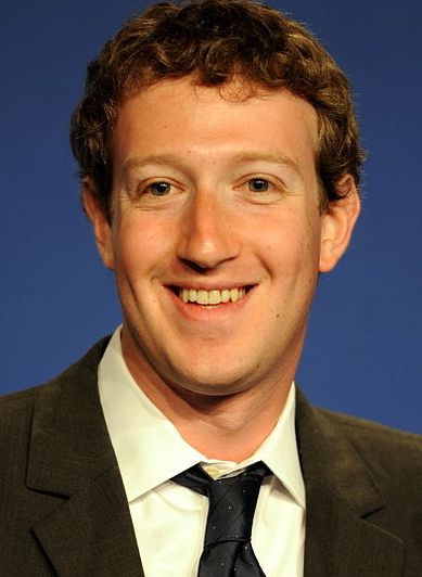 Mark Zuckerberg, one of the 'Top 10 youngest billionaires in the world in 2014' by China.org.cn