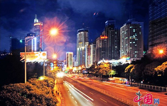 Shenzhen, one of the 'Top 10 developed tourism cities in China in 2014' by China.org.cn