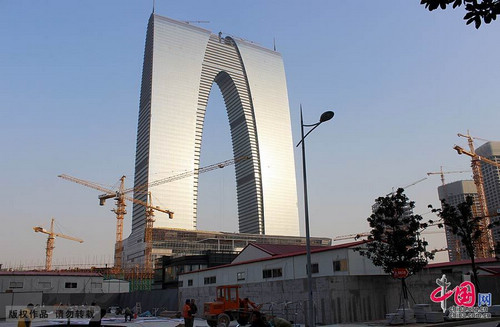 The Gate of the Orient, Suzhou, one of the &apos;Top 10 ugliest buildings in China 2014&apos; by China.org.cn