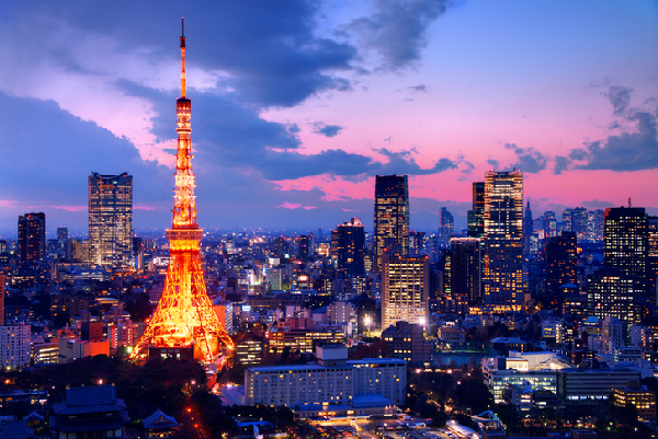 Tokyo, one of the 'Top 10 global cites 2014' by China.org.cn.