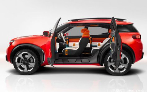 Citroen Aircross concept, one of the &apos;Top 10 global debuts at Auto Shanghai 2015&apos; by China.org.cn.