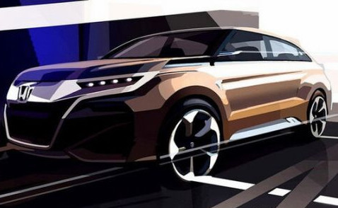Honda SUV concept, one of the &apos;Top 10 global debuts at Auto Shanghai 2015&apos; by China.org.cn.
