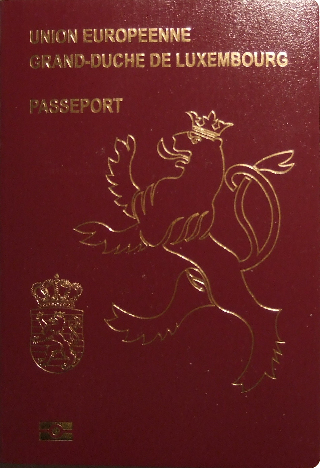 卢森堡护照 [资料图]  