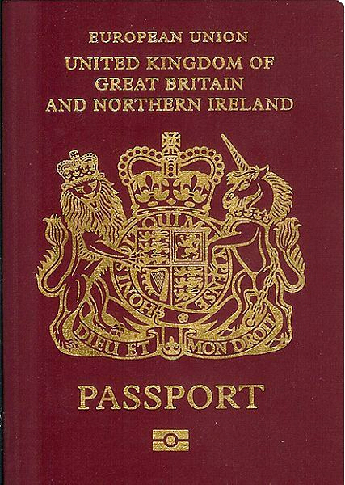 英国护照 [资料图]  