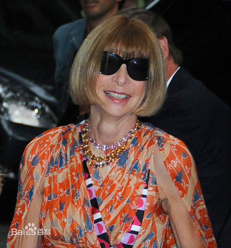 Anna Wintour, one of the &apos;top 10 super models over 60 years old&apos; by China.org.cn.