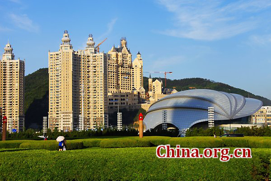 Dalian, Liaoning Province, one of the &apos;top 10 best-performing large cities in China&apos; by China.org.cn.