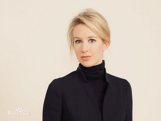 Elizabeth Holmes, one of the &apos;top 10 richest self-made women in the world 2015&apos; by China.org.cn.