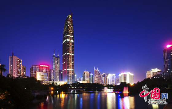 Shenzhen, Guangdong Province, one of the &apos;Top 10 Chinese cities with highest year-end bonuses&apos; by China.org.cn.