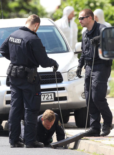 德国警方侦查。
