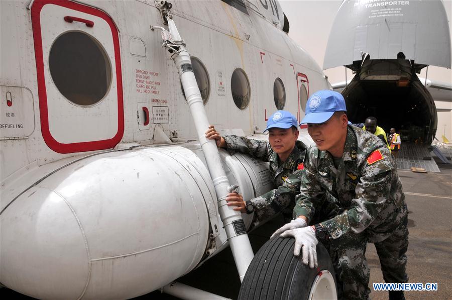 SUDAN-CHINA-HELICOPTER UNIT-DARFUR