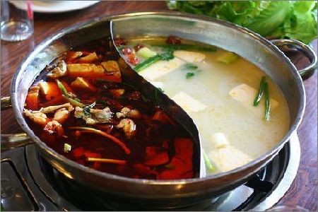 Hotpot is the most famous and favorite dish in Chongqing, which is noted for its peppery hot taste - while scalding hot, it is fresh and tender. [chinadaily.com.cn]