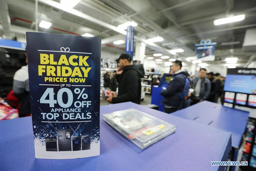 U.S.-NEW YORK-BLACK FRIDAY-SHOPPING