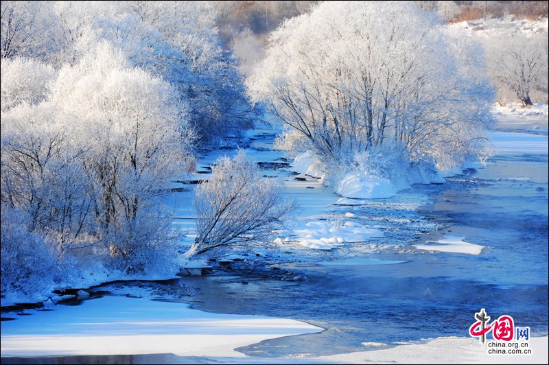 Rime Scenery In Yichun, Heilongjiang - China.org.cn