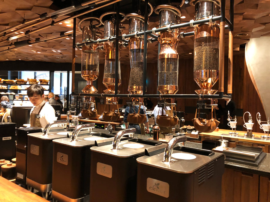 Starbucks Reserve Roastery in Shanghai will open its door to customers on Dec 6, 2017. [Photo/chinadaily.com.cn]