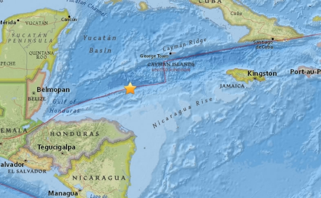 Magnitude 7.6 quake hits north of Honduras